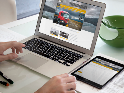 Diseño Web Empresa de Transporte